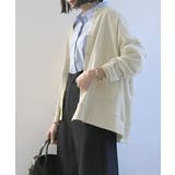 ナチュラル | ミニ裏毛ワイドカーディガン カーディガン レディース | and it 