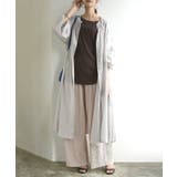 ライトグレー | コットンボイル2wayワンピース ワンピース レディース | and it