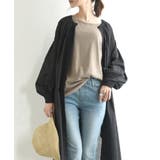 ブラック | コットンボイル2wayワンピース ワンピース レディース | and it