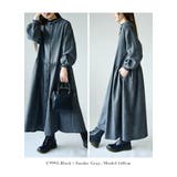 ネルウエストギャザーシャツワンピース ワンピース レディース | and it | 詳細画像12