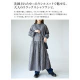ネルウエストギャザーシャツワンピース ワンピース レディース | and it | 詳細画像3