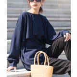 49-ダークネイビー | ラッシュガード裾シャーリングプルオーバー ラッシュガード レディース | and it