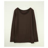 208.ブラウン | 【M~LL 日本製】ランキング入賞多数!コットンロングカットソー♪ M~LL | and it