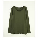 221.カーキ | 【M~LL 日本製】ランキング入賞多数!コットンロングカットソー♪ M~LL | and it