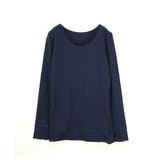 261.ネイビー | 【M~LL 日本製】ランキング入賞多数!コットンロングカットソー♪ M~LL | and it