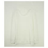 201.ホワイト | 【M~LL 日本製】ランキング入賞多数!コットンロングカットソー♪ M~LL | and it