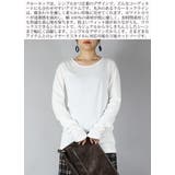 くしゅくしゅ指穴国産ロングカットソー M L | and it | 詳細画像3