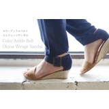 ランキング1位 【and it_】2カラーアンクルベルトウェッジサンダル●(レデ… | and it  | 詳細画像22 