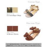 ランキング1位 【and it_】2カラーアンクルベルトウェッジサンダル●(レデ… | and it  | 詳細画像4 