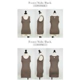 透けない!日本製スムースロングカラータンクトップ ♪ レディース | and it | 詳細画像31