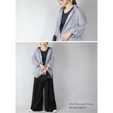 シンプルカラー5分袖ロングカットソー レディース トップス | and it | 詳細画像3