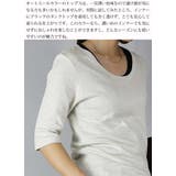 【M~LL】日本製5分袖スムースコットンロングカットソー ♪ レディース | and it | 詳細画像14