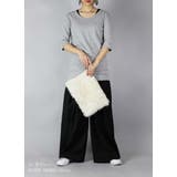 【M~LL】日本製5分袖スムースコットンロングカットソー ♪ レディース | and it | 詳細画像21