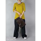 【M~LL】日本製5分袖スムースコットンロングカットソー ♪ レディース | and it | 詳細画像3