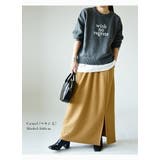 あったか裏起毛ふんわりバルーンスカート M L | and it  | 詳細画像23 