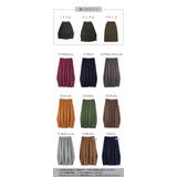 あったか裏起毛ふんわりバルーンスカート M L | and it  | 詳細画像33 