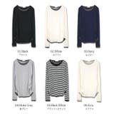 【M～4L】スムースコットンフェイクレイヤードくしゅくしゅシャーリングカットソー… | and it  | 詳細画像18 