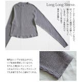 くしゅくしゅロングロングリブスリーブプルオーバーレディース 秋冬 トップス | and it  | 詳細画像11 
