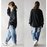 くしゅくしゅロングロングリブスリーブプルオーバーレディース 秋冬 トップス | and it  | 詳細画像18 