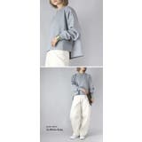 プルオーバー レディース ダンボールニットワイドプルオーバー | and it  | 詳細画像10 