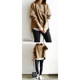 プルオーバー レディース ダンボールニットワイドプルオーバー | and it  | 詳細画像5 