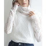 11オフホワイト | 透け感楽しむ大人シアートップス トップス シアー | and it