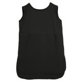 ブラック/チュニック(初回入荷分) | 選べる2タイプ理想系レイヤードノースリーブインナー レディース インナートップス | and it 