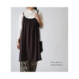 【and it_】ベーシックギャザーフレアコットンキャミワンピース【10】(レデ… | and it | 詳細画像6