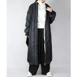 51ブラック | 中綿裏ボアロング丈MA 1デザインコート アウター | and it