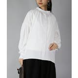 11オフホワイト | モチコさんコラボ家事ラク2wayブラウス ブラウス レディース | and it