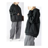 レディース 史上最強のあったか裏ボアスウェットプルパーカー トップス | and it  | 詳細画像5 