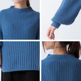 プレミアムヤーンぷっくりスリーブニット ニット レディース | and it  | 詳細画像16 