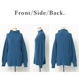 プレミアムヤーンぷっくりスリーブニット ニット レディース | and it  | 詳細画像17 