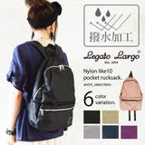 撥水加工ナイロン調10ポケットリュック | and it | 詳細画像1