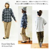 カツラギストレッチカットオフワイドパンツ | and it | 詳細画像13