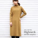 ハイネックリブニットワンピースレディース 秋冬 ワンピース | and it | 詳細画像5