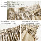先染めチェックプリーツ切替スカートレディース 春秋冬 ボトムス | and it | 詳細画像6