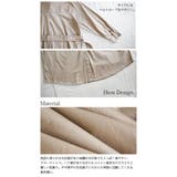 コットンブロードオーバーシャツワンピースレディース 春秋冬 ワンピース | and it | 詳細画像8