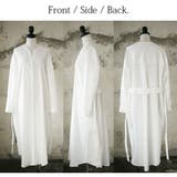 コットンブロードオーバーシャツワンピースレディース 春秋冬 ワンピース | and it | 詳細画像9