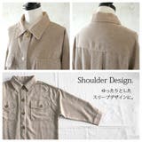 コーデュロイビッグシャツジャケットレディース 春秋冬 ジャケット | and it | 詳細画像7