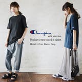 チャンピオン Champion ポケット付きクルーネックコットンTシャツレディース | and it | 詳細画像11