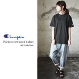 チャンピオン Champion ポケット付きクルーネックコットンTシャツレディース | and it | 詳細画像5