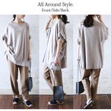 【受注発注】変形ドルマンワイドカットソー【M L】【LL 3L】【4L | and it  | 詳細画像14 