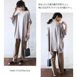 【受注発注】変形ドルマンワイドカットソー【M L】【LL 3L】【4L | and it  | 詳細画像7 