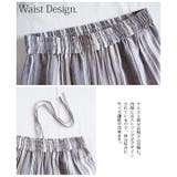 リネンレーヨンストライプセットアップレディース 春夏 トップス | and it | 詳細画像13