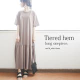 ティアードヘムロングワンピースレディース 春夏 ワンピース | and it | 詳細画像10