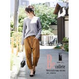 【M～LL 日本製】BeコルテVネックデイリーロングカットソー♪ 綿100％ | and it  | 詳細画像5 