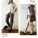 しっとりなめらか裏起毛パンツ【M】【L】【LL】レディース 秋冬 ボトムス | and it  | 詳細画像13 