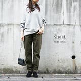 しっとりなめらか裏起毛パンツ【M】【L】【LL】レディース 秋冬 ボトムス | and it  | 詳細画像14 