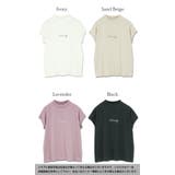 Tシャツ レディース プチハイネックフレンチスリーブプリントTシャツレディース | and it | 詳細画像2